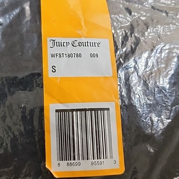 Juicy Couture Black Box Sleeve Sweater Small NWT - Picture 7 of 7